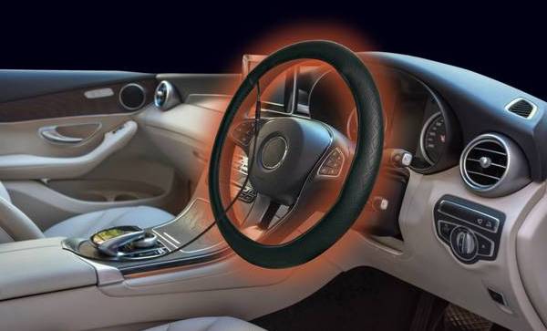 Heated Steering Wheel Cover